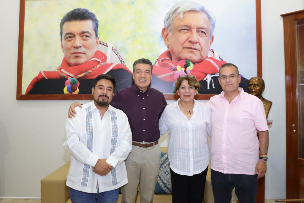 Se Reúne Rutilio Escandón con la Gobernadora Electa de Edomex Delfina