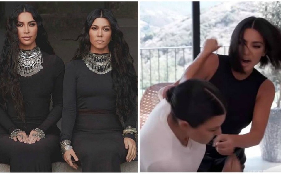 La Pelea A Golpes De Kim Y Kourtney Kardashian Que Ha Paralizado Internet Intermedios 5168