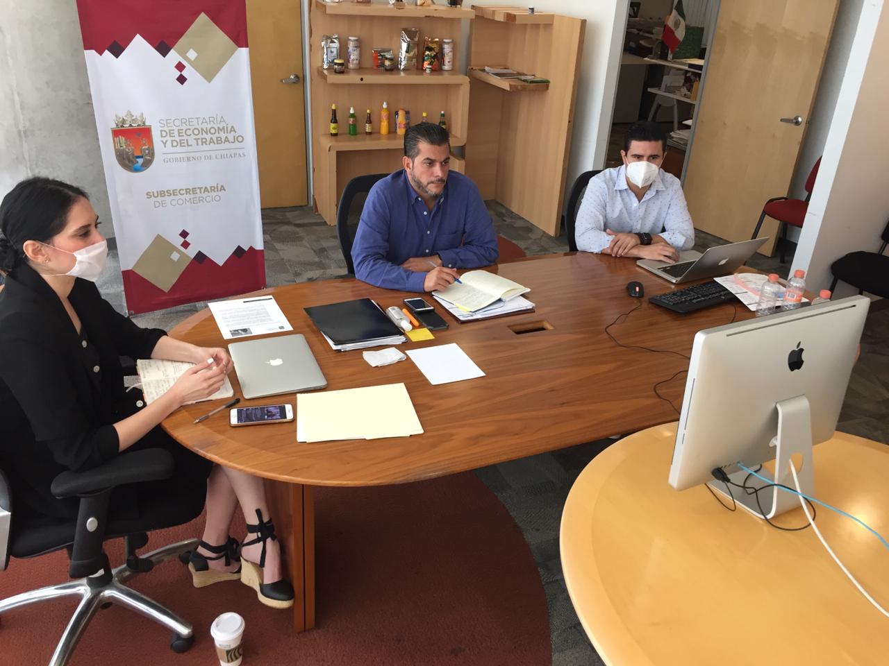 Sostiene Yamil Melgar Reunión de Trabajo con la Subsecretaria de Comercio Exterior de México